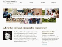 Tablet Screenshot of bunnelle.org